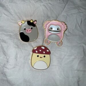 Squishmallow Enamel Pin Bundle